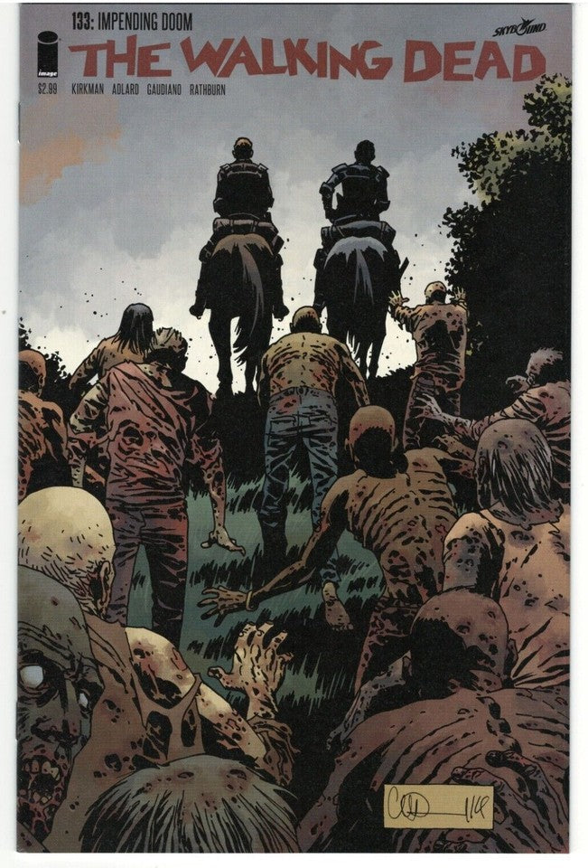 Lot of 8 The Walking Dead Comics (IMAGE) - Issues #129,133-136, 142,143 & 150