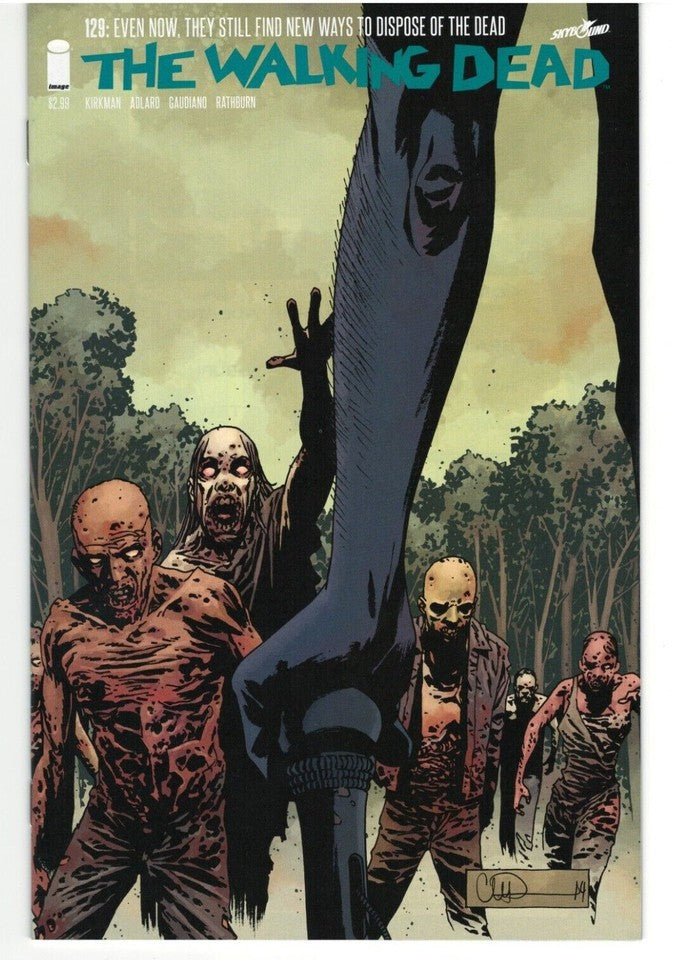 Lot of 8 The Walking Dead Comics (IMAGE) - Issues #129,133-136, 142,143 & 150