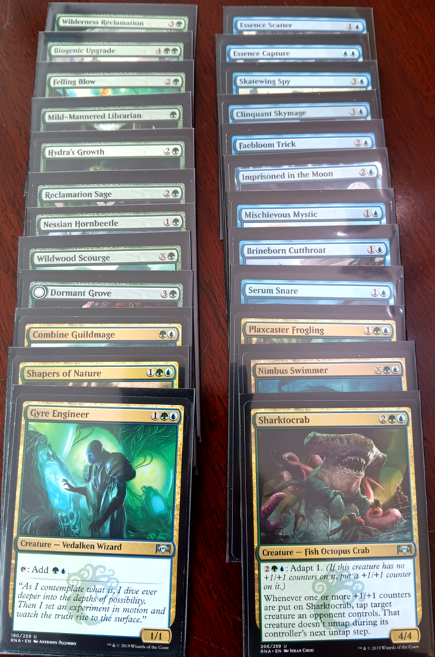 MTG - Zimone, Paradox Sculptor : Custom Commander Deck :* FULLY SLEEVED *