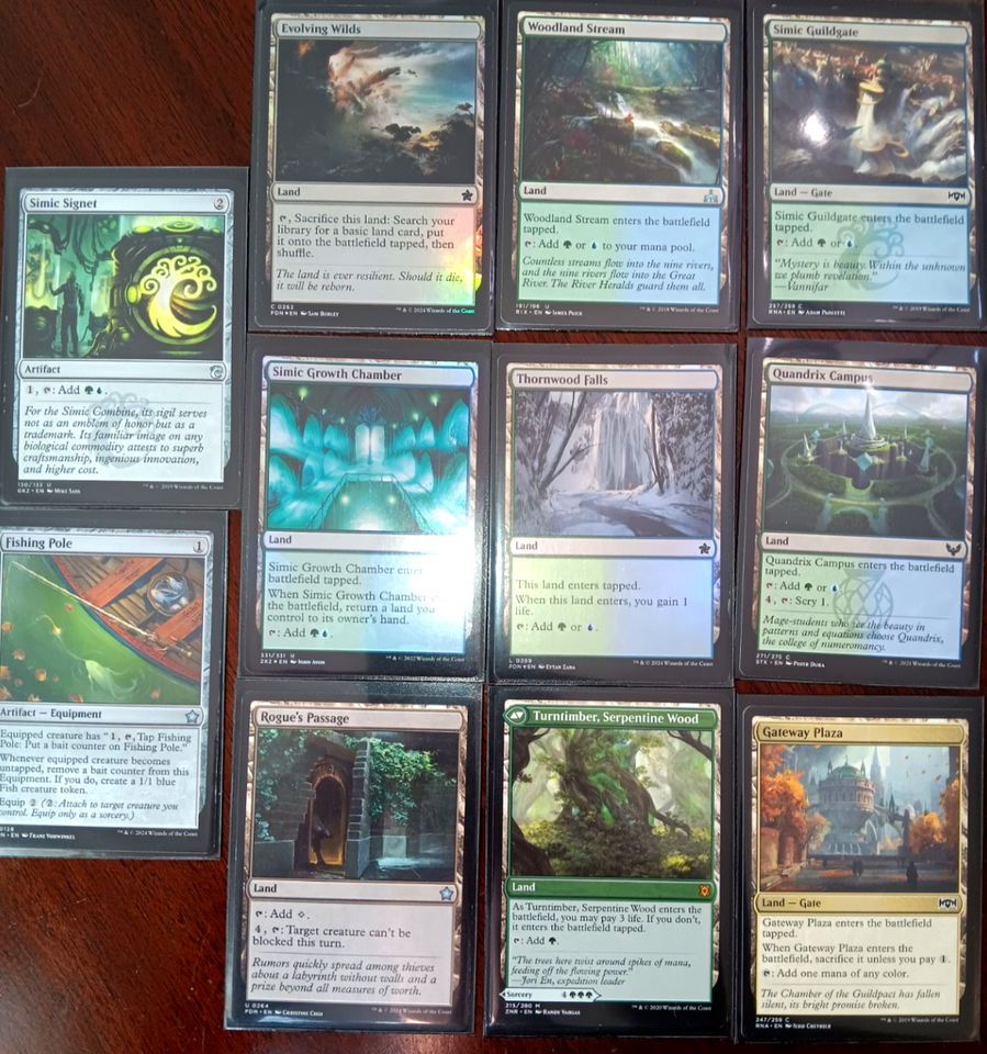 MTG - Zimone, Paradox Sculptor : Custom Commander Deck :* FULLY SLEEVED *