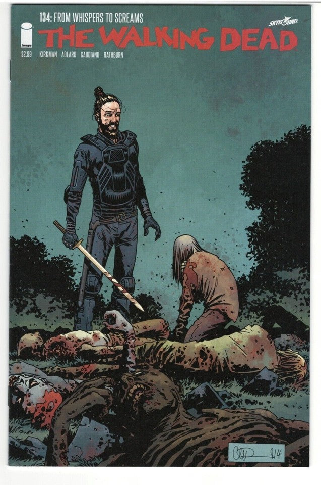 Lot of 8 The Walking Dead Comics (IMAGE) - Issues #129,133-136, 142,143 & 150