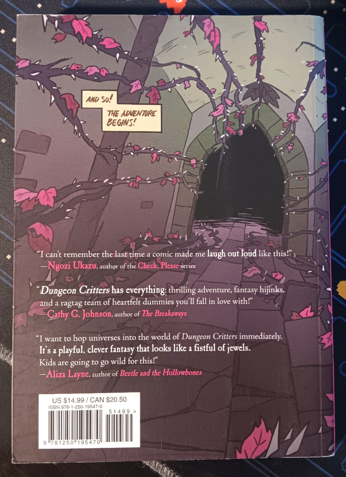 Dungeon Critters : First Second Books : 2020 : 1st Print TPB