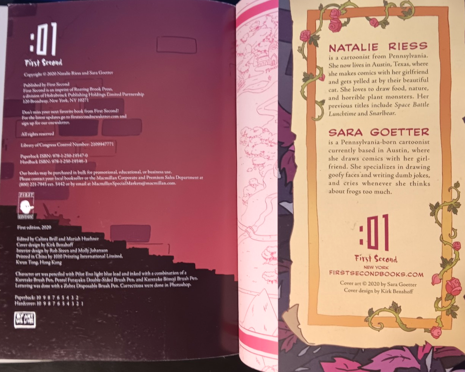 Dungeon Critters : First Second Books : 2020 : 1st Print TPB