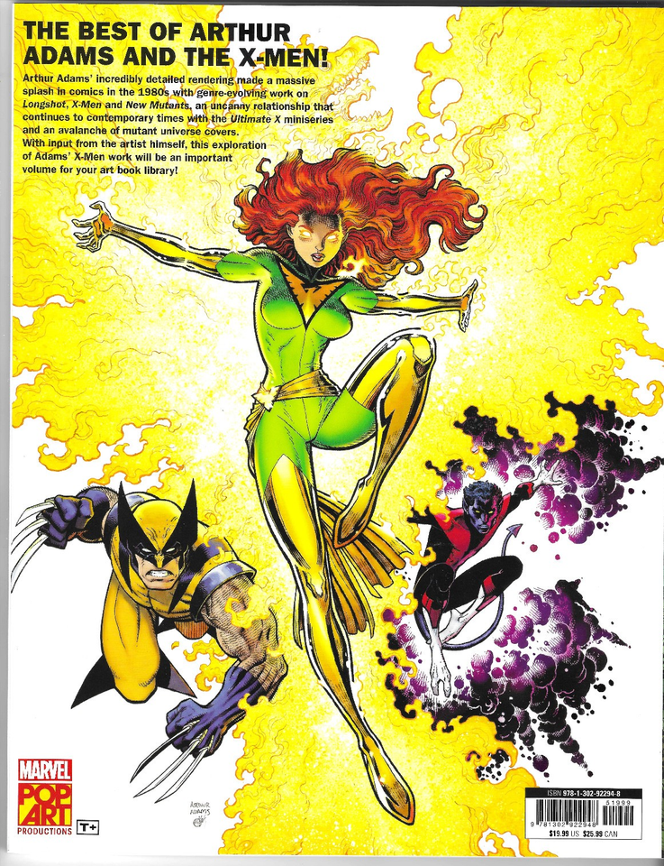 Marvel Monographs: The Art of Arthur Adams X-Men : 2020 : MARVEL