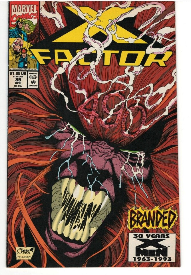 Lot of 8 X-Force Comics : MARVEL : Issues #1,3,5,14,20,21,24 & 89