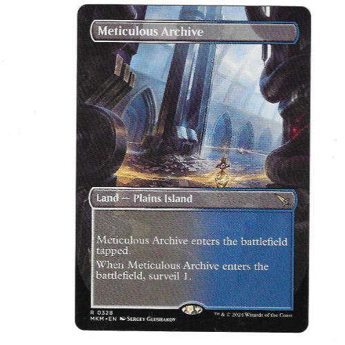 MTG - Meticulous Archive* Murders at Karlov Manor * Borderless*
