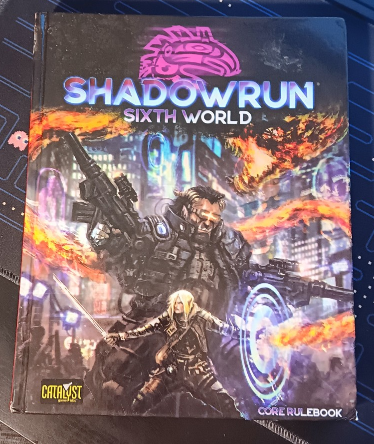 SHADOWRUN Sixth World Core Rulebook 2019 : 1st Print Hardcover : CATALYST