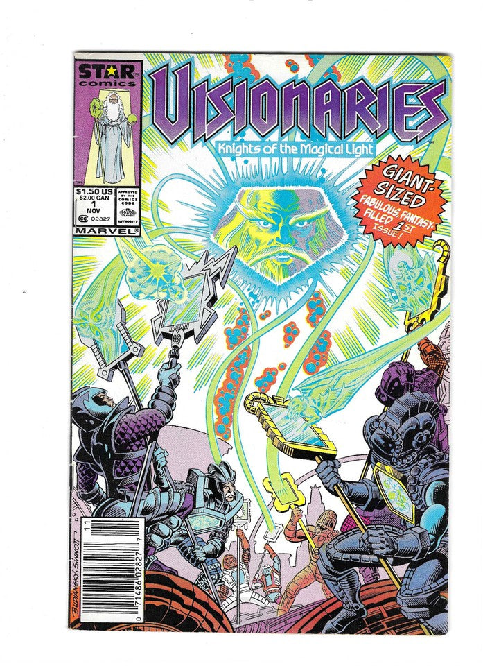Visionaries #1: Marvel: 1987: VF