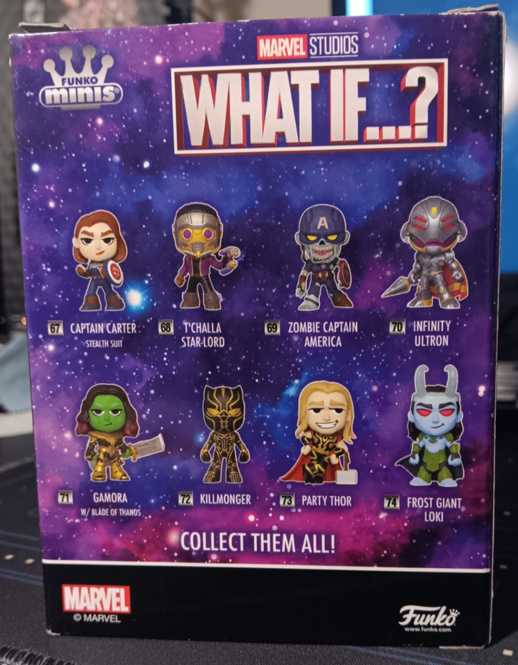 Marvel Studios ZOMBIE CAPTAIN AMERICA : NIB : WHAT IF...? #69 : FUNKO MINIS
