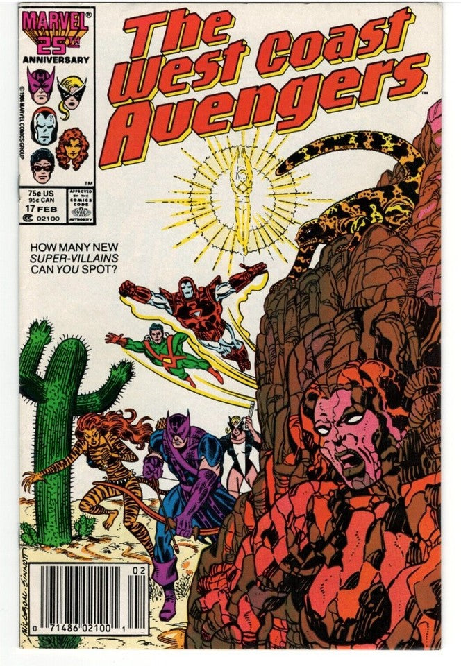 Lot of 9 West Coast Avengers comics- Issues#14,15,17-20,22-24 : 1985 Series