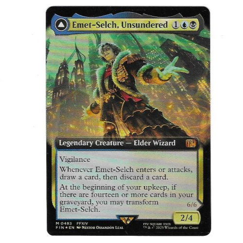 MTG - Emet-Selch, Usundered * FINAL FANTASY * Extended-Foil * MYTHIC *