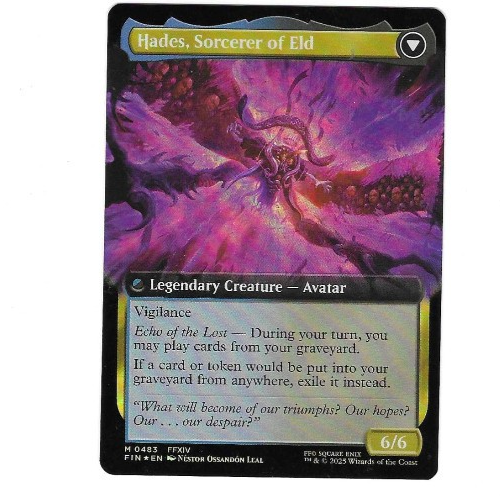 MTG - Emet-Selch, Usundered * FINAL FANTASY * Extended-Foil * MYTHIC *