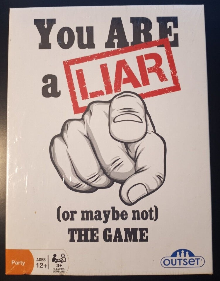 NEW You Are A Liar Or Maybe Not - Fact Or Fiction Party Game Sealed Outset