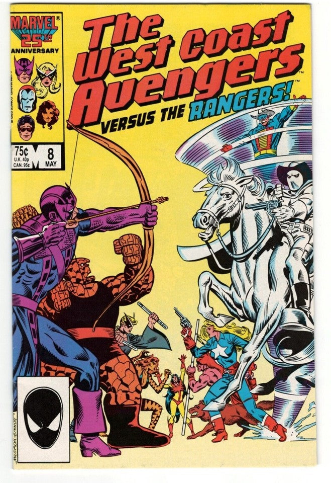Lot of 10 West Coast Avengers Issues -#2,4,6-13 : MARVEL : 1985 Series :
