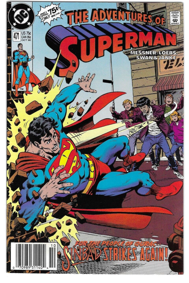 The Adventures of Superman #471: DC Comics: 1990