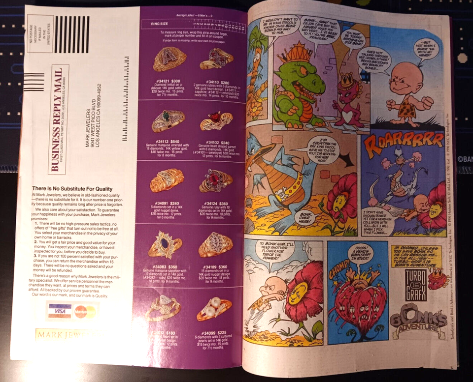 The Incredible Hulk #372 : MARK JEWELERS INSERT : 1990 : RETURN OF GREEN HULK!