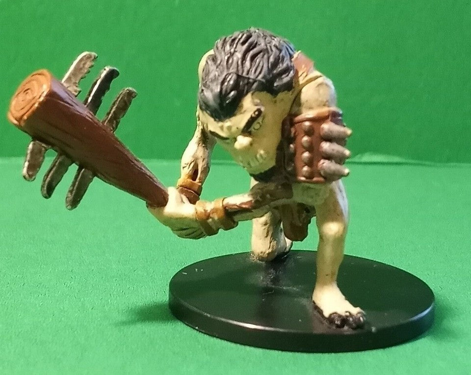 D&D Miniature #56 Ogre Zombie w/Card : Dungeons and Dragons : RPG : RARE