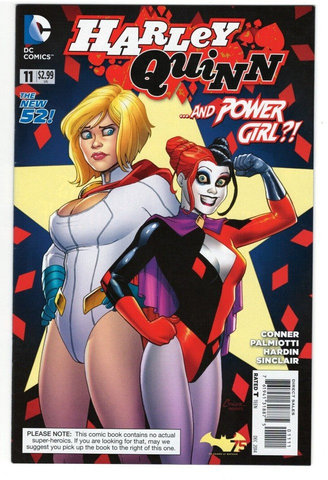 Lot of 4 Harley Quinn Comics - Vol.2 Issues #8,11 & 12- Future's End#1 : DC