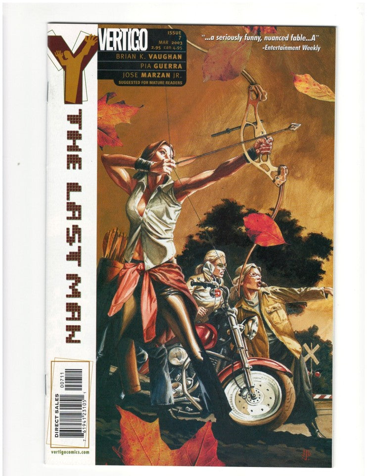 Y: The Last Man - #7 : Vertigo Comics : 2003