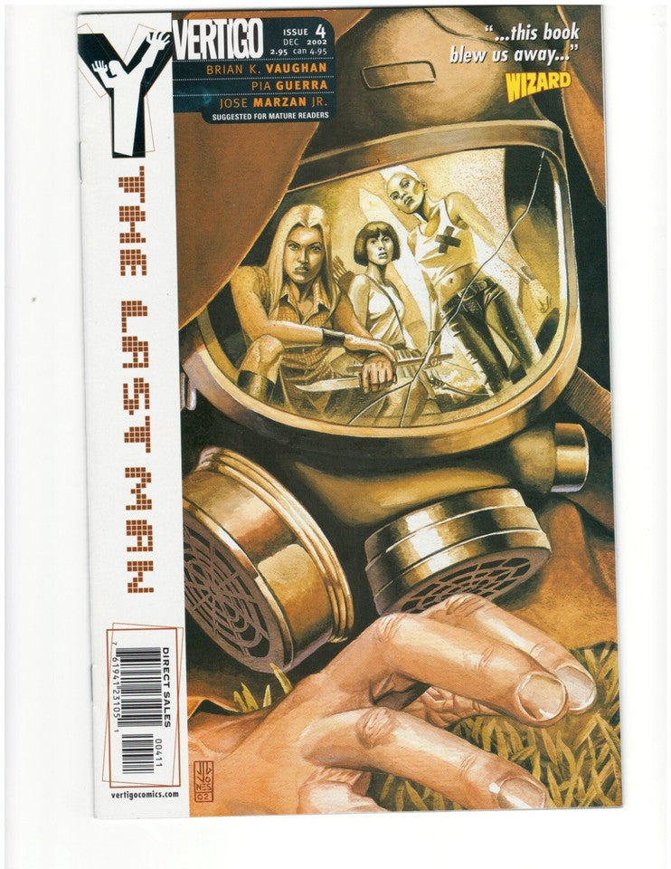 Y- The Last Man #4 : Vertigo Comics : 2002 : NM