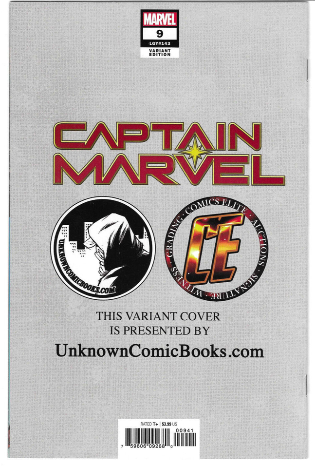 Captain Marvel Issue#9* 2019 * MARVEL * Mark Brooks Virgin Variant