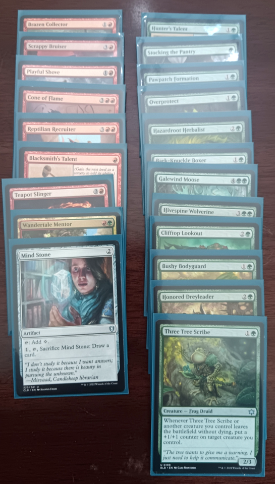 MTG - Muerra, Trash Tactician : Custom Raccoon Commander Deck :* FULLY SLEEVED *
