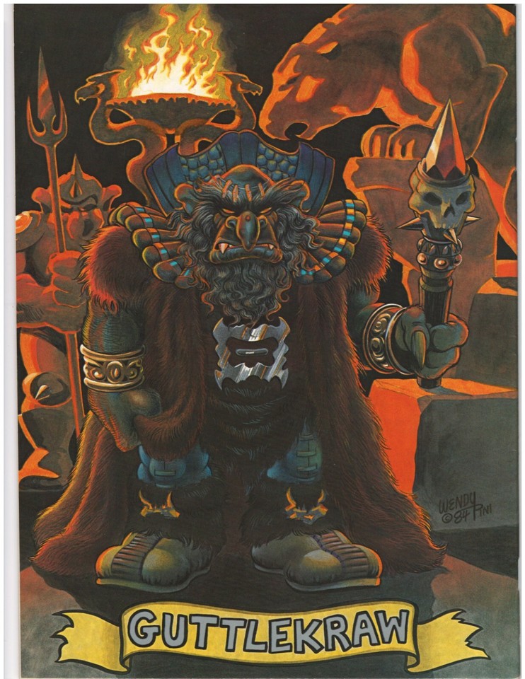 ELFQUEST MAGAZINE #18 : WARP GRAPHICS :1984 : WENDY & RICHARD PINI