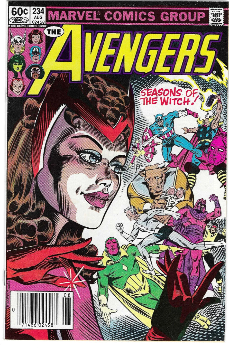 Avengers #234 : MARVEL : 1983 : VINTAGE : F/VF