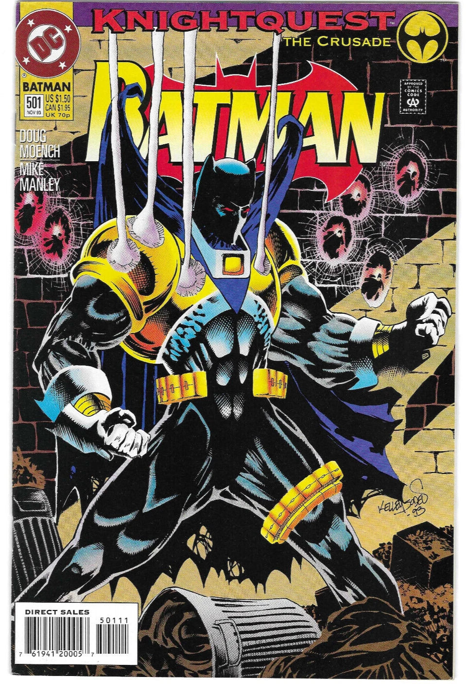 BATMAN #501 : 1993 : DC : VF/NM :