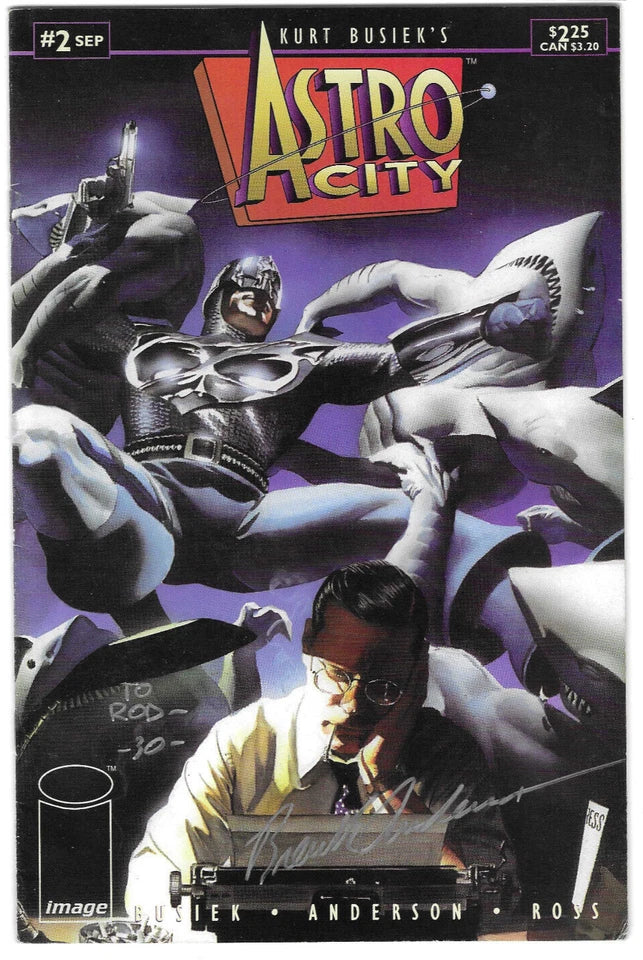 Astro City #2 : Image Comics : 1995 : Signed by Brent Anderson- No CoA
