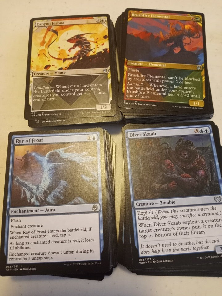MTG : Uncommon Lot (100 cards) - Mixed : 2011 - current : VF/NM