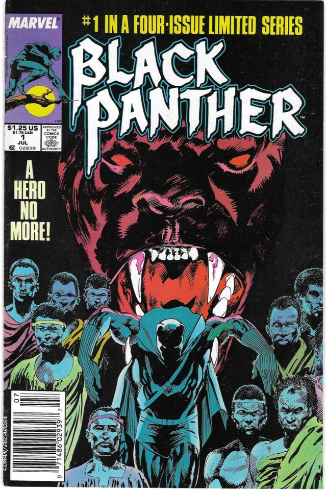 Black Panther Limited Series #1 : MARVEL : 1988 : F/VF