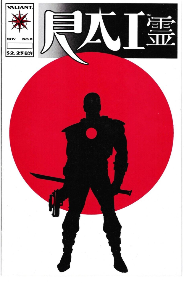 Rai #0 : Valiant : 1992 : VF/NM 9.0 : KEY ISSUE : 1st Appearance of Bloodshot