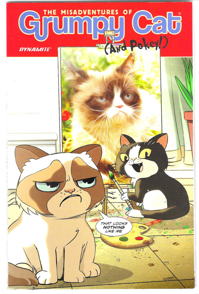 The Misadventures of Grumpy Cat (and Pokey!) - TPB- Vol1.#1-3 : DYNAMITE