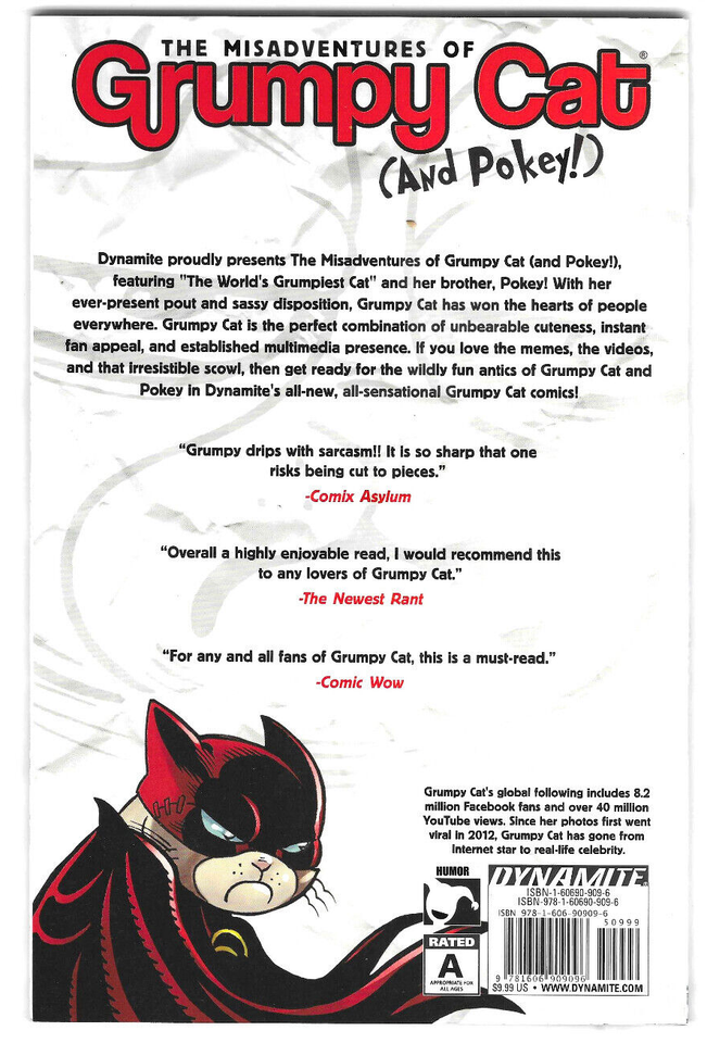 The Misadventures of Grumpy Cat (and Pokey!) - TPB- Vol1.#1-3 : DYNAMITE