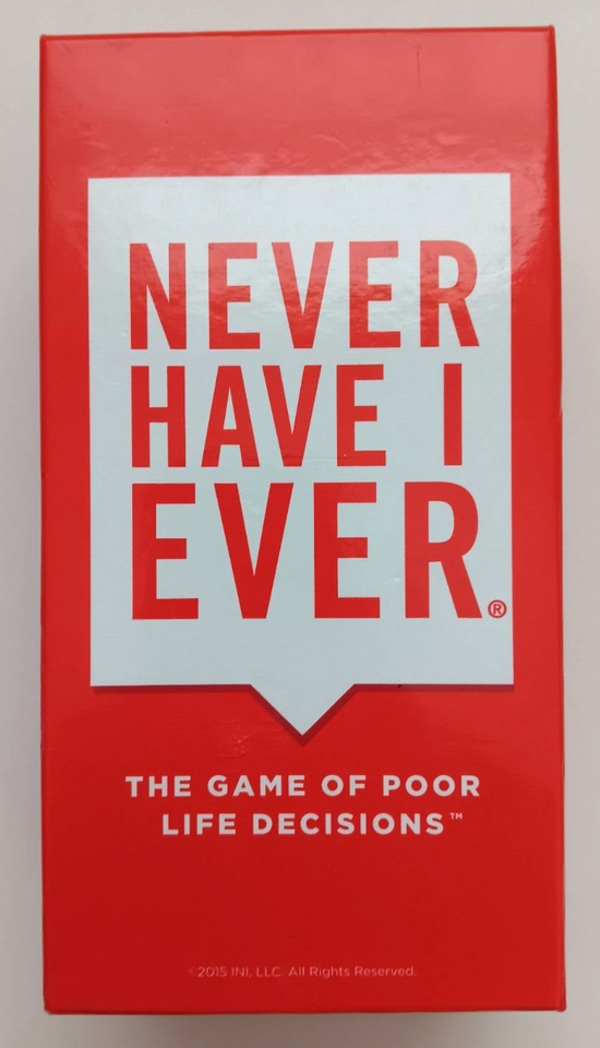 Never Have I Ever : Card Game : Pre-Owned