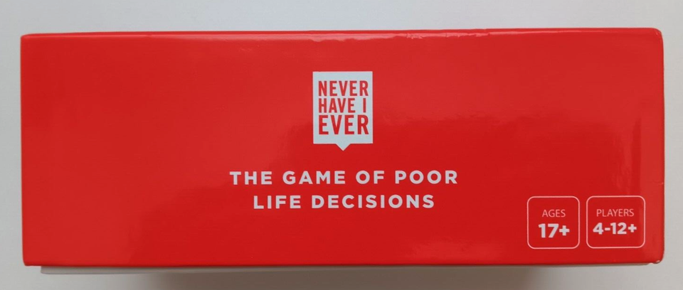 Never Have I Ever : Card Game : Pre-Owned