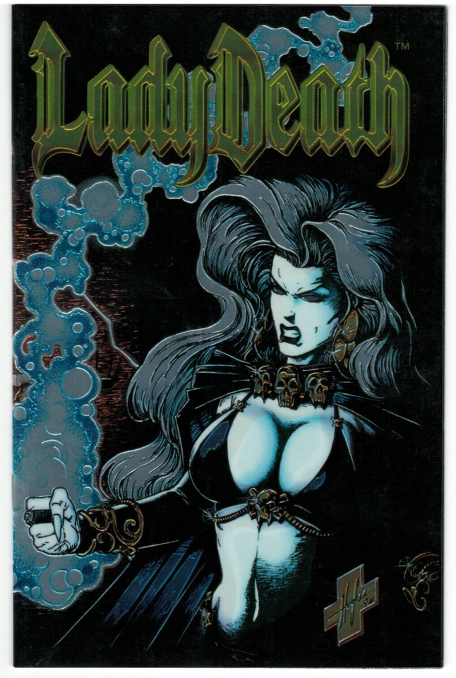 Lady Death II : Between Heaven and Hell #1 of 4 : CHAOS! : 1995 : FOIL COVER