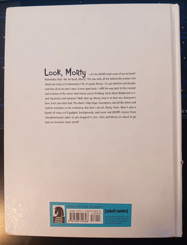 The Art of Rick and Morty (Hardcover)- Pre-Owned
