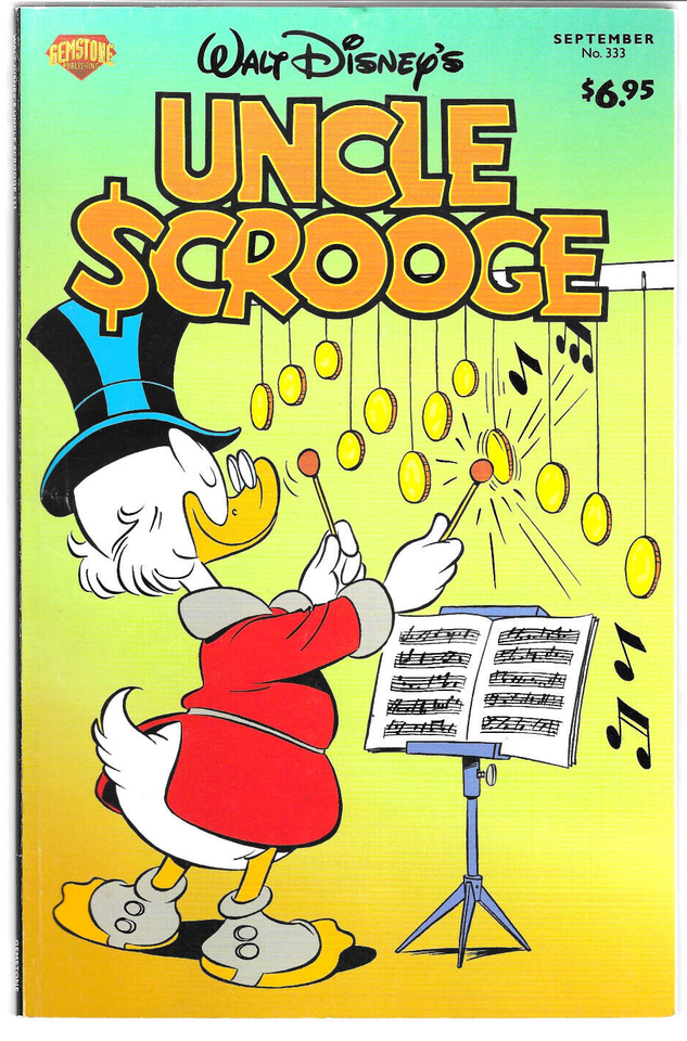 Walt Disney's UNCLE SCROOGE (x2) #333+#340 Gemstone Publishing