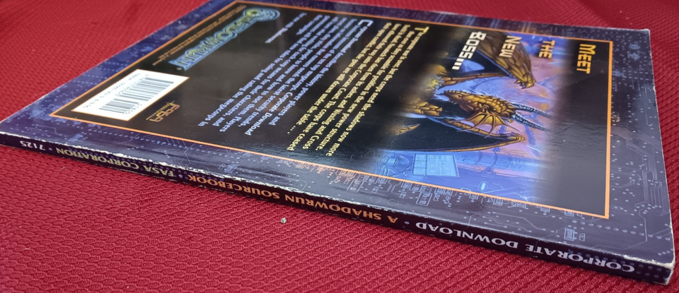 Shadowrun Corporate Download : FASA : VG : 1999