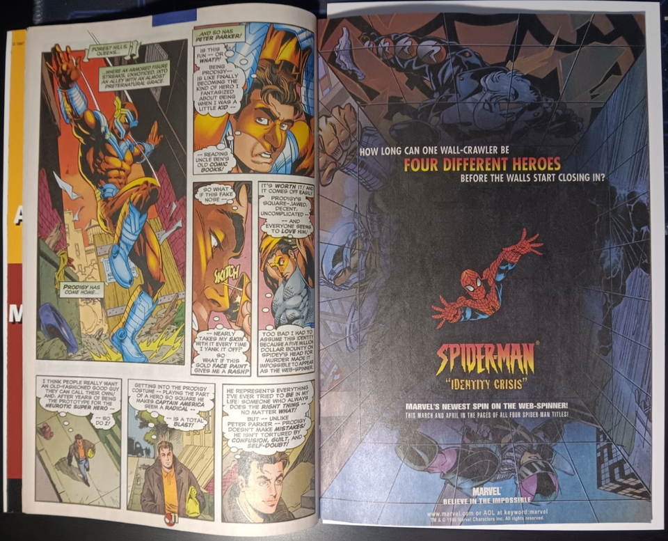 The Spectacular Spider-Man #257 / Variant-Prodigy #1 : MARVEL : 1998 : F/VFv