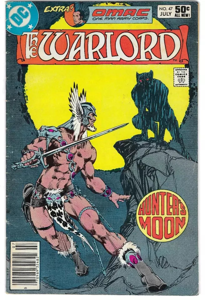 The Warlord #47 : DC Comics : 1981 : VG/F