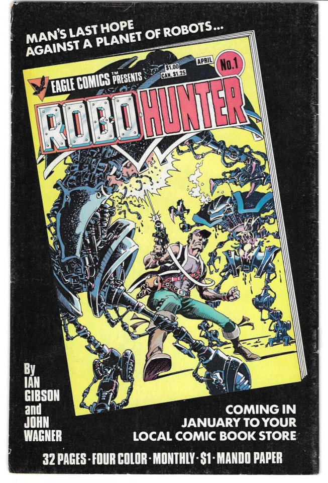 Judge Dredd Vol. 1 #5 : 1984 : Eagle Comics