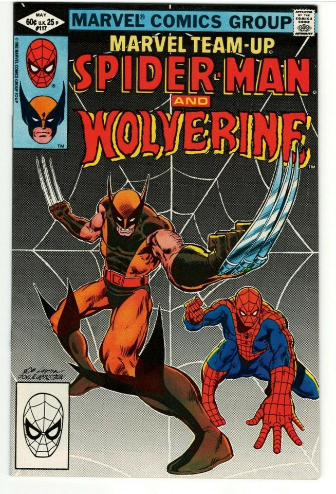 Marvel Team-Up #117 : MARVEL : 1982 : VINTAGE : Wolverine App.