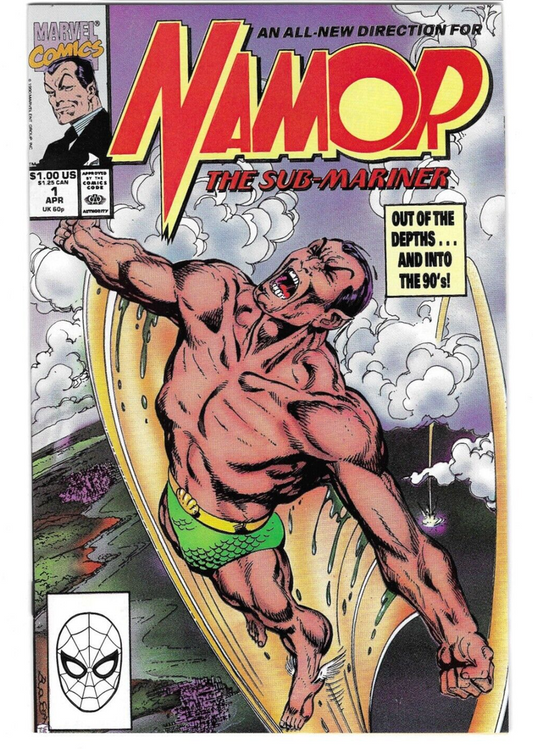 Namor The Sub-Mariner #1 : 1990 : MARVEL : VINTAGE : NM