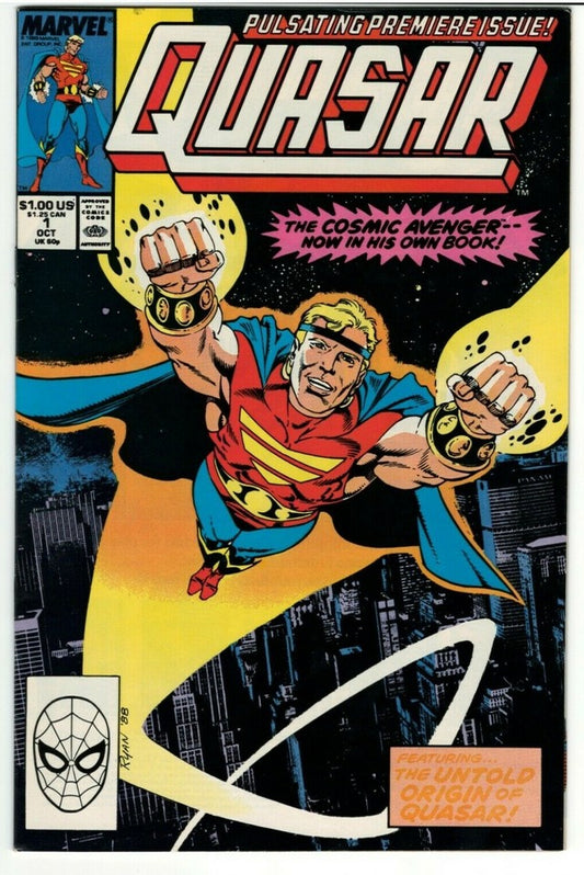 Quasar #1 : 1985 : MARVEL : VINTAGE : Origin of Quasar