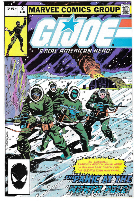 G.I. Joe #2 - 2nd Printing : 1980 : MARVEL : F/VF :