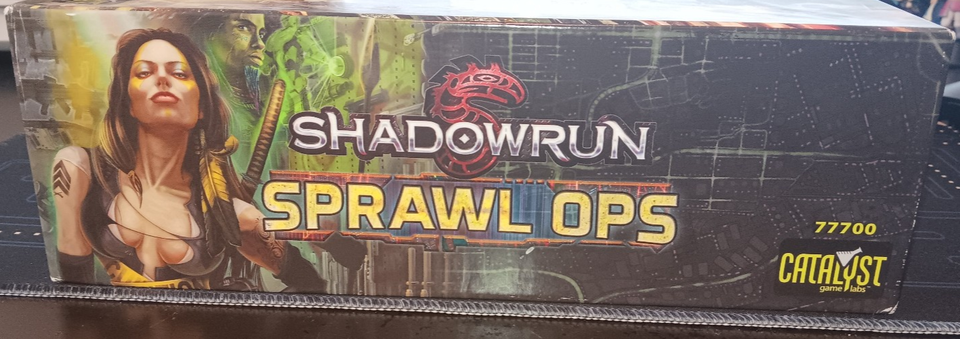 Shadowrun - Sprawl Ops * Catalyst Boardgame * Pre-Owned