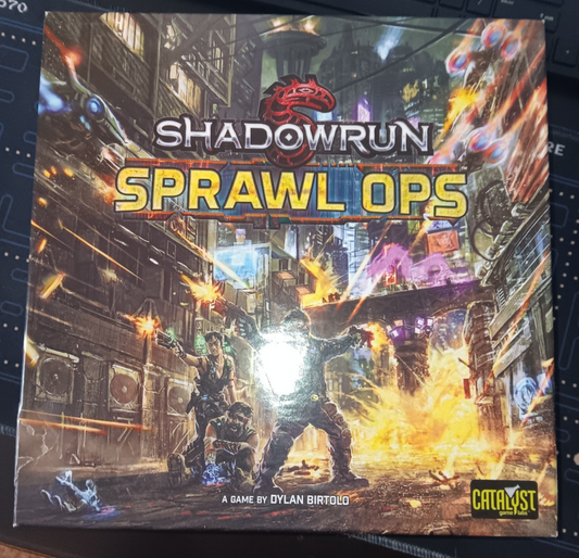 Shadowrun - Sprawl Ops * Catalyst Boardgame * Pre-Owned